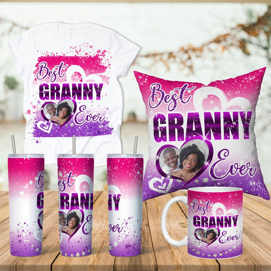 Mother's Day Pillow, BEST GRANNY EVER pillow, Custom Mothers Day Pillow, Mom Pillow, Grandmother Gift, Gift Ideas, Mothers Day Gift Ideas,