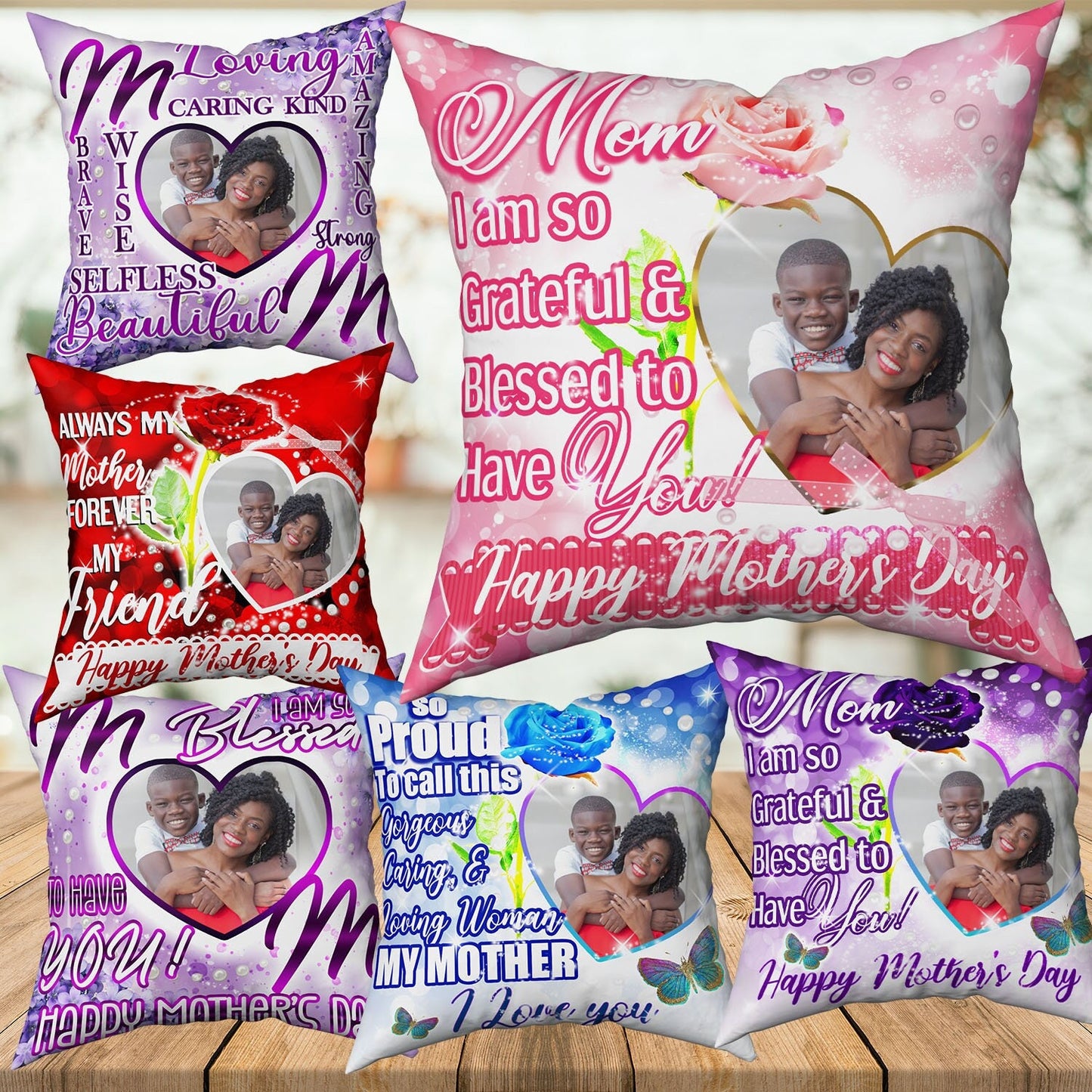 MOTHERS DAY PILLOW, Custom Mothers Day Pillow, Mom Pillow, Grandmother Gift, Gift Ideas, Mothers Day Gift Ideas, Gifts for her Granny gift