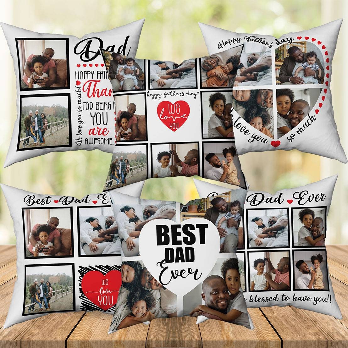 Father's Day Pillow, Best Dad Ever pillow, Custom Father's Day Pillow, Dad Pillow, Grandfather Gift, Gift Ideas, Fathers Day Gift Ideas,