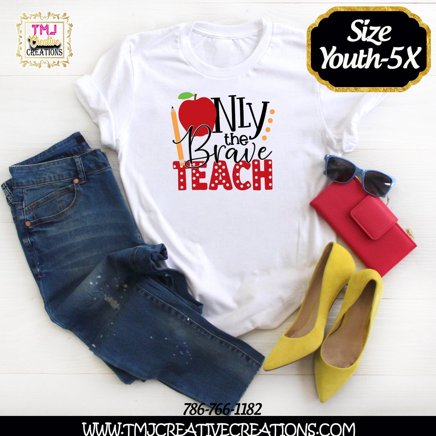 ONLY THE BRAVE Teach Shirt Bundle Teachers Shirt Back to School Shirts Teacher Gift Ideas Back to School TShirts Shits for Teachers